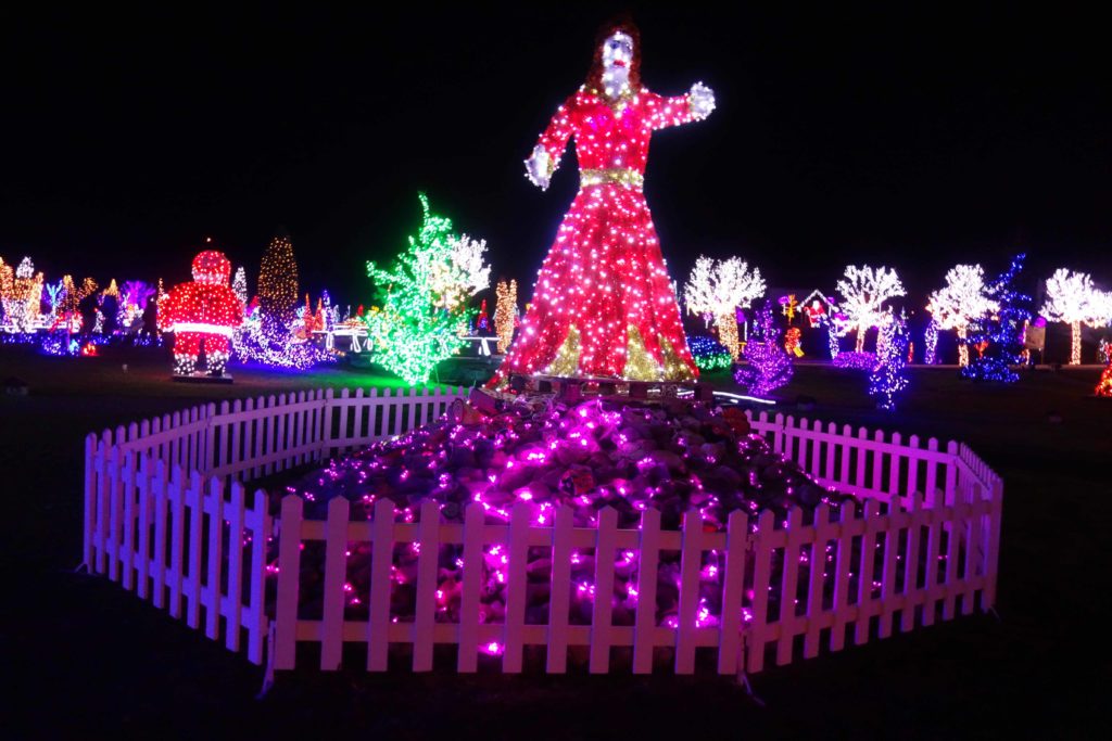 Lichtfigur in Salajland