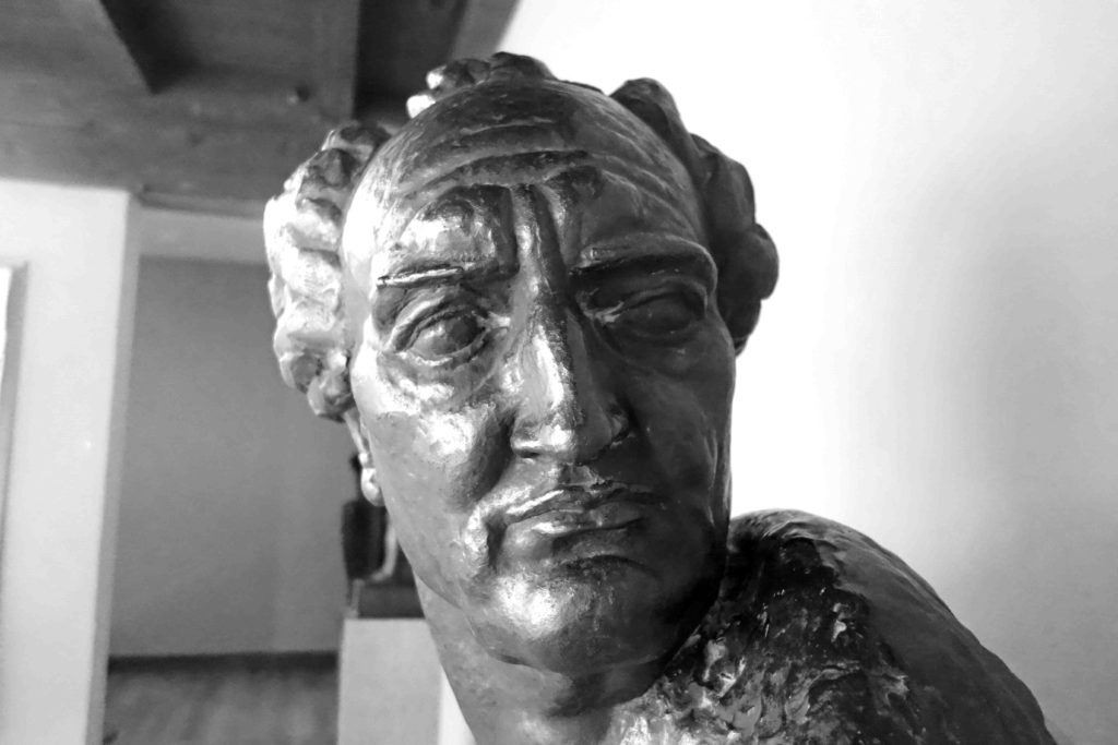 Goethe-Skultur von Ivan Mestrovic