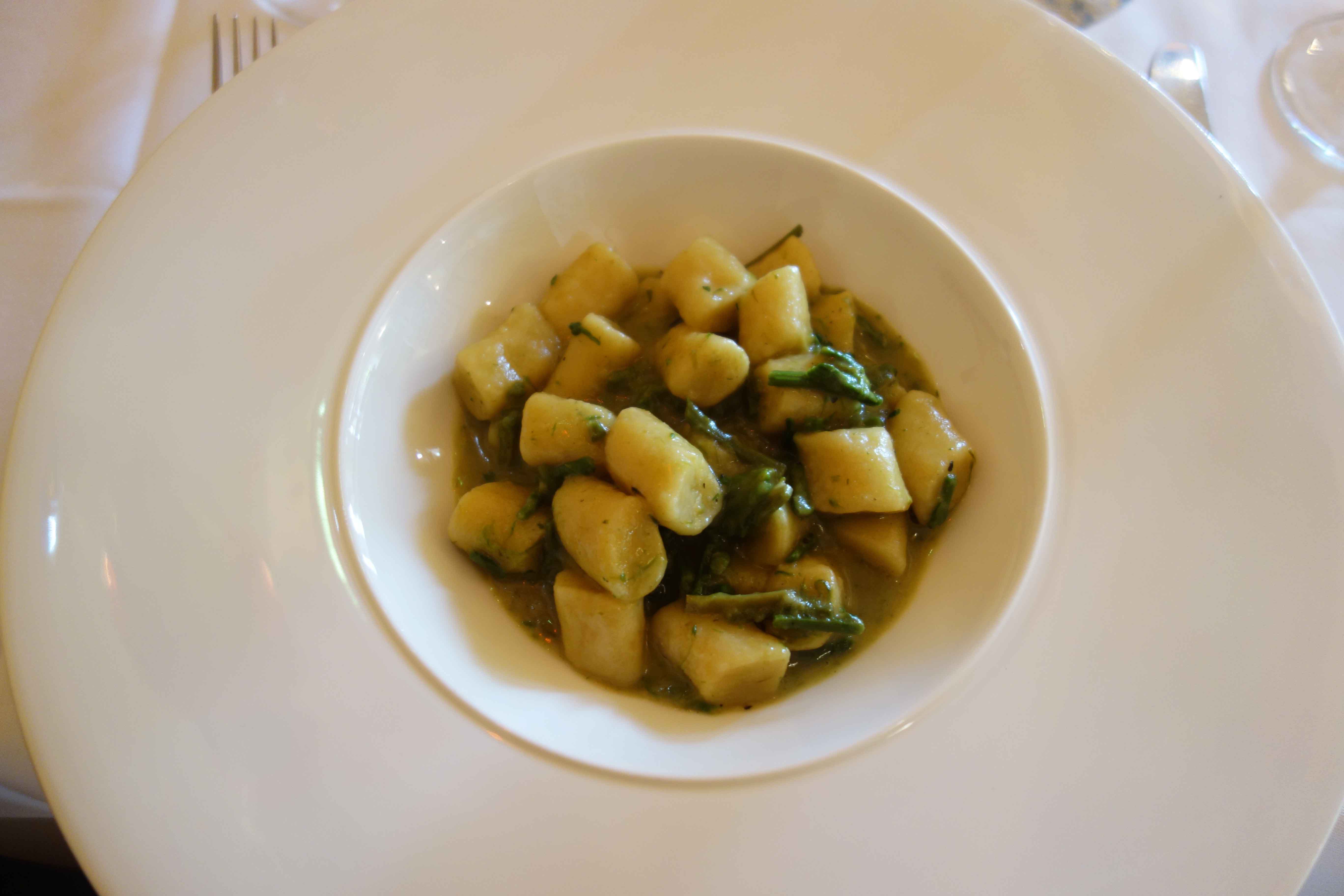 Istrische Gnocchi mit wildem Spargel in der Konoba Morgan