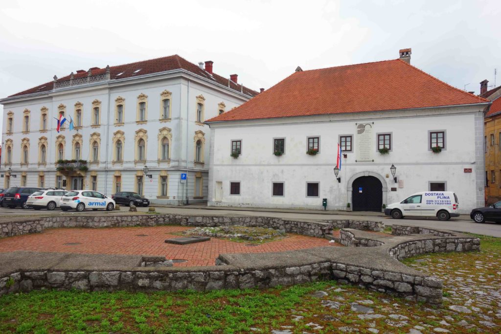 Altstadt von Karlovac, Kroatien