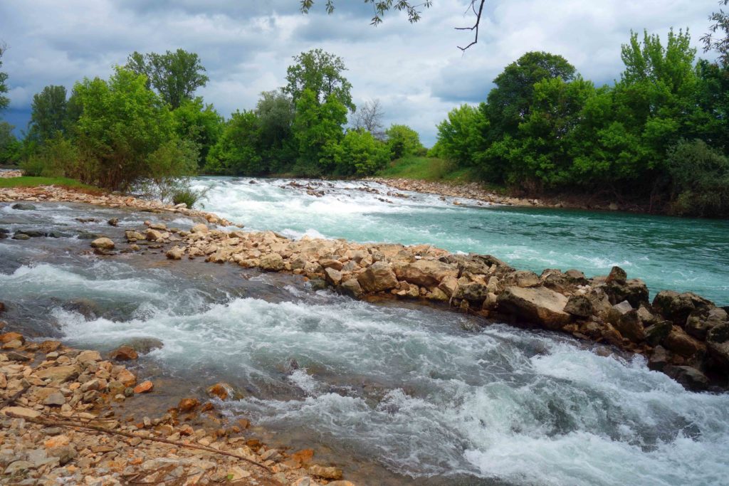 Kroatien outdoor, Fluss Kupa in Mittelkroatien