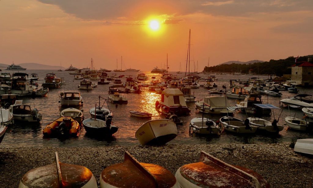 Marina in Kroatien