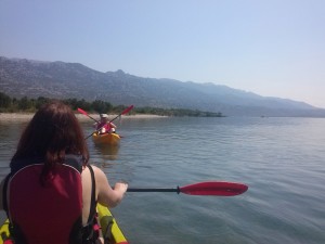 Kajak fahren in Kroatien