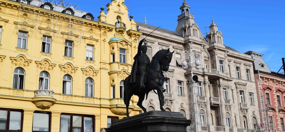 Ban-Jelacic-Platz in Zagreb