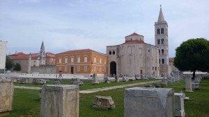 Donatuskirche und römisches Forum in Zadar