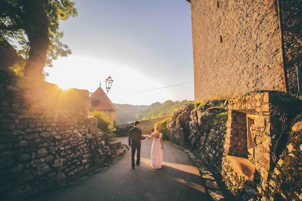 Hochzeitspaar in Kroatien