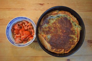 Mangold-Gorgonzola-Tarte