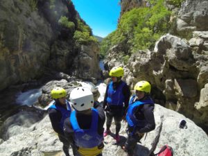 Canyoning am Fluss Cetina