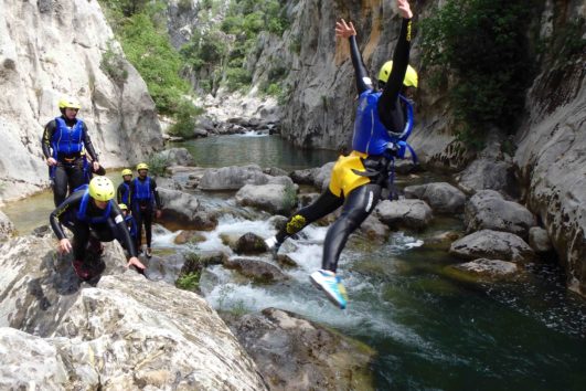Ausflüge Kroatien, Extreme Canyoning