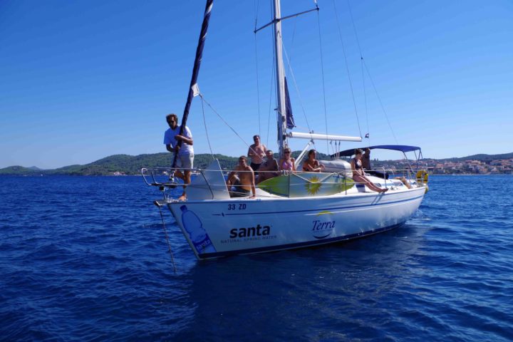 Segelboot Ausflug Zadar Telascica