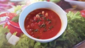 Kroatisch kochen, kroatische Tomatensuppe