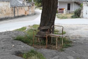 Alter Kern von Skrip auf Brac, Kroatien