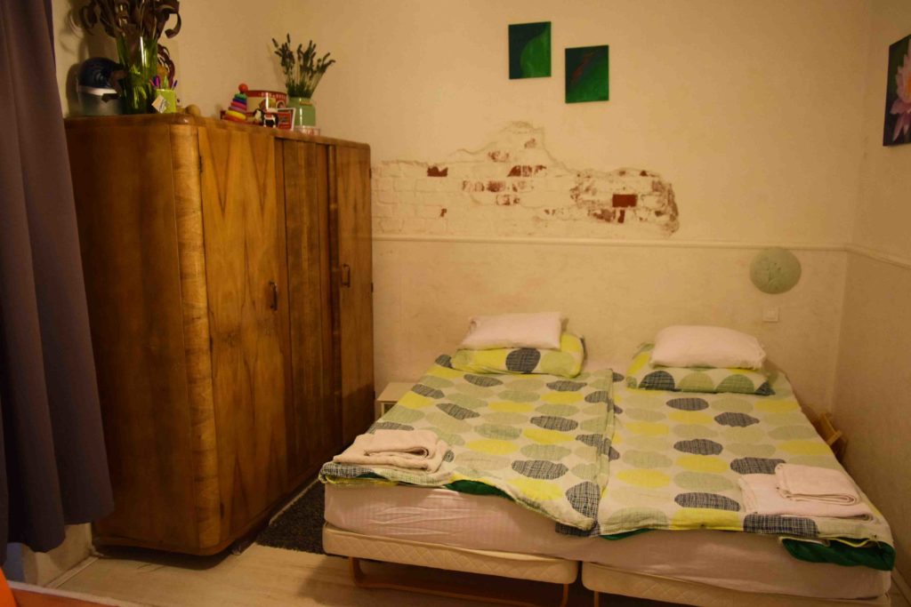 Doppelbett im Apartman Kneginja Zagreb