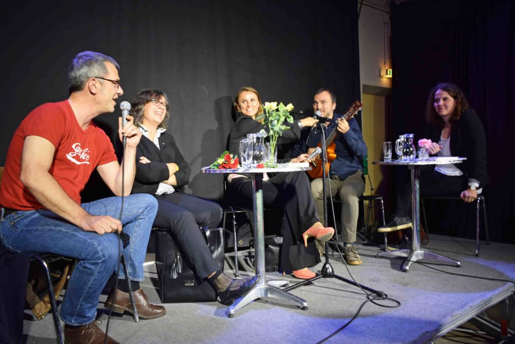 Podiumsdiskussion beim BalkaNeu Festival in Düsseldorf