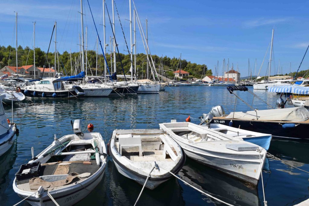 Marina in Milna auf Brac