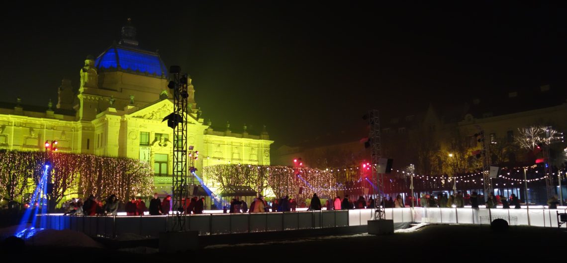 Weihnachtsmarkt in Zagreb Ledeni Park