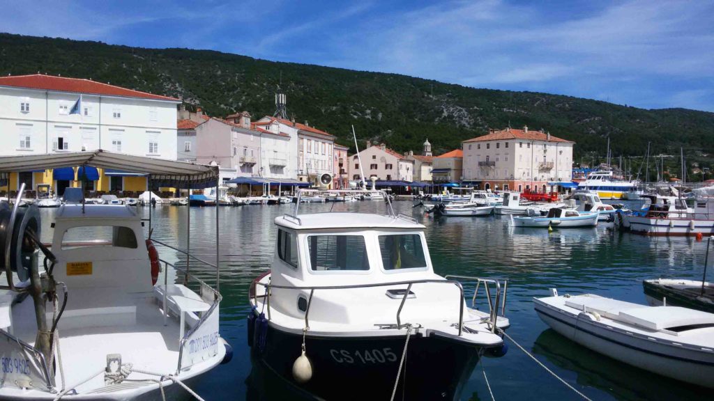 Stadt Cres auf Cres, Kroatien