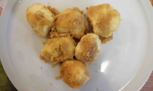 Quarkknödel aus Weizengrieß