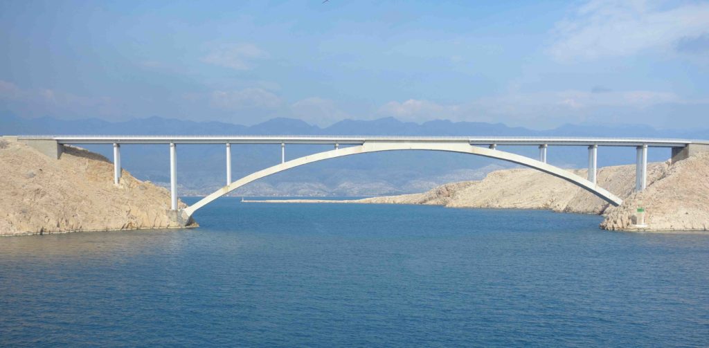 Paski most Pager Brücke Kroatien