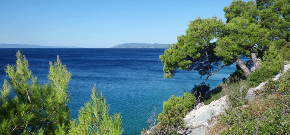 Blaue Flagge in Kroatien