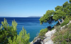 Blaue Flagge in Kroatien