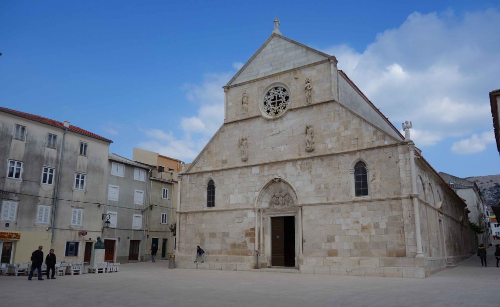 Pfarrkirche in Pag, Kroatien
