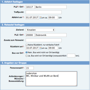 Bus mieten bei Reisebus24