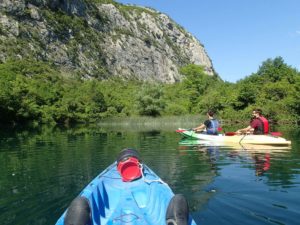 Kajaktour Cetina Omis