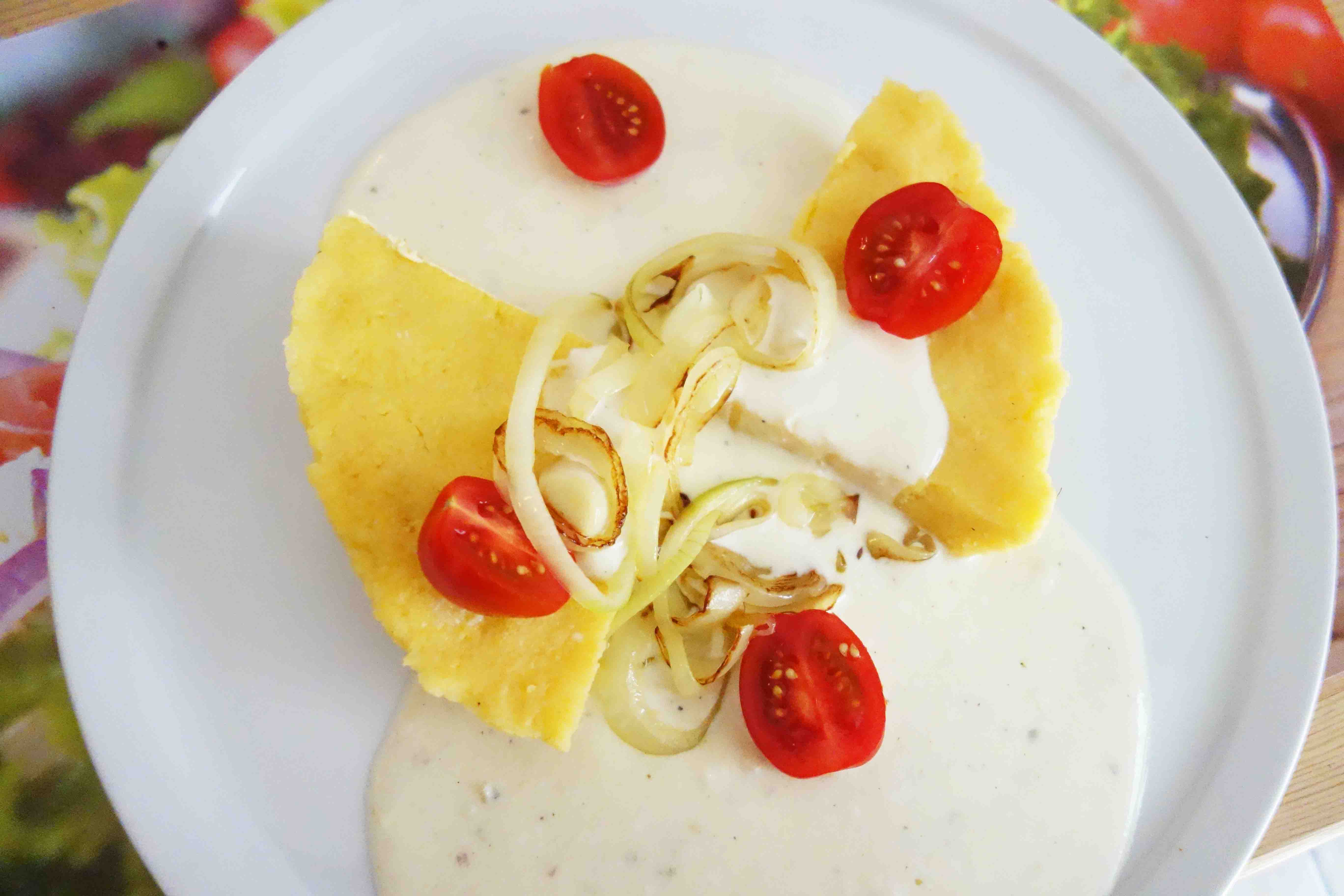 Polenta mit Knoblauch und Joghurt - Kroatien-Liebe