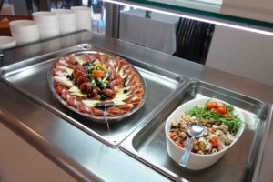 Abendessen im Hotel Omorika in Crikvenica