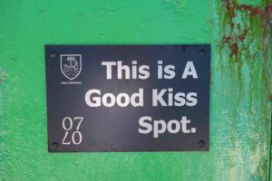 This is a good kiss spot