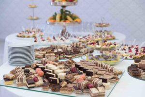 Hochzeitsbuffet im Hotel Omorika in Crikvenica