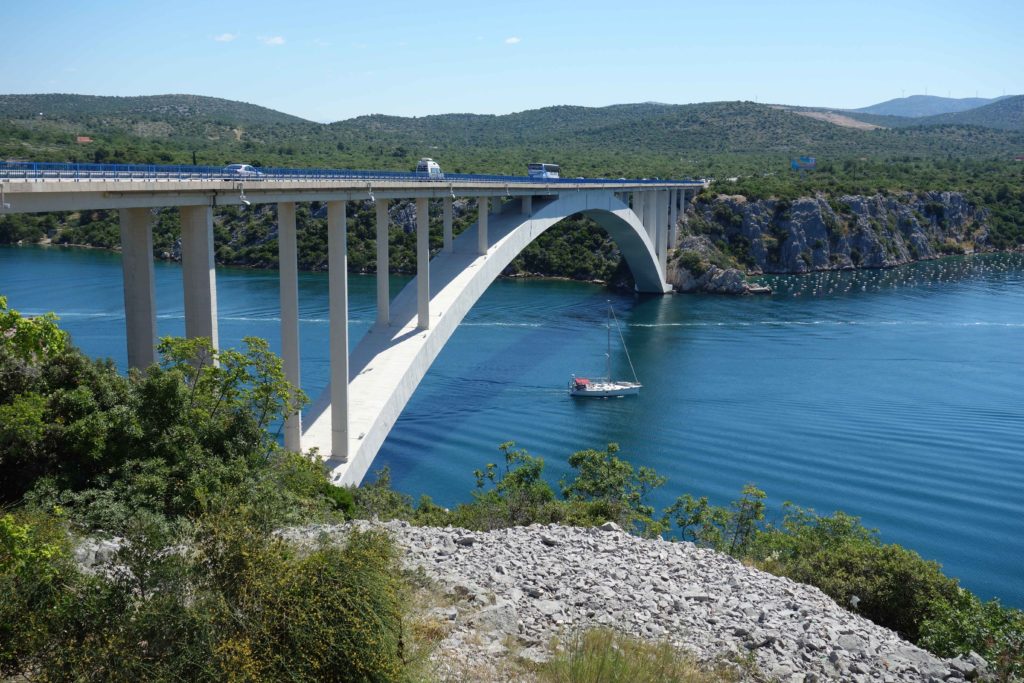 Krka Brücke Sibenik
