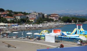 Betonstrand von Opatija