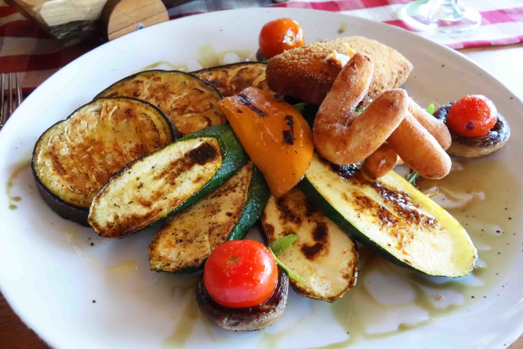 Vegetarisch essen in der Konoba Karoca Crikvenica