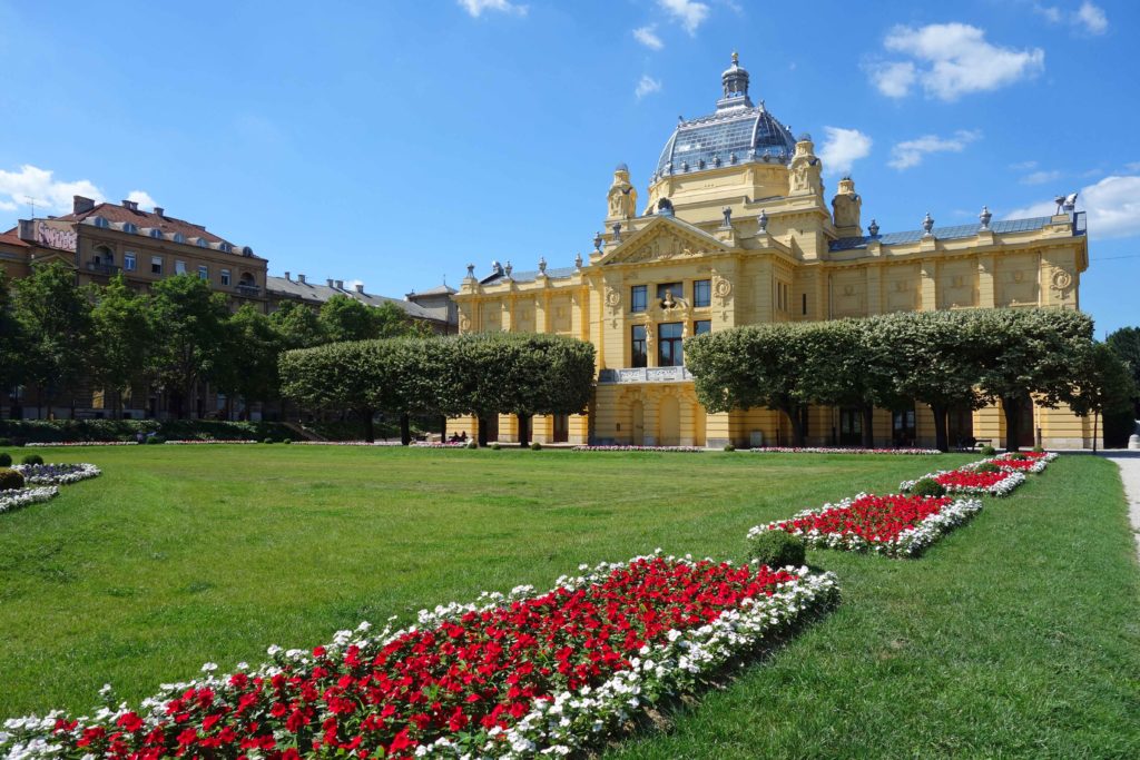 Zagreb Kroatien Kunstpavillon