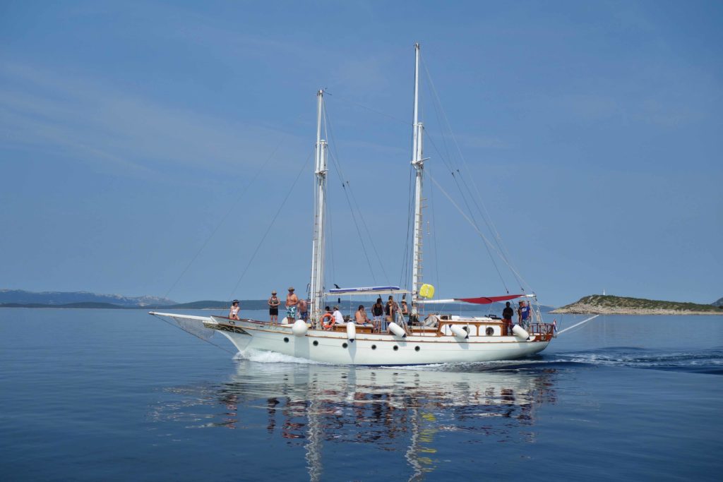 Segelboot Kroatien