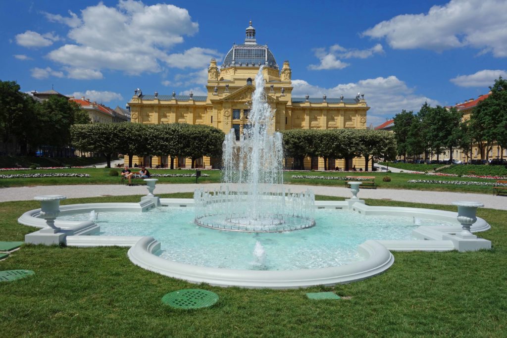 Kunstpavillon Zagreb Kroatien