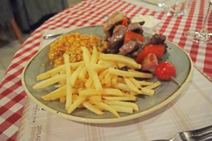 Fleischgerichte im Restaurant Zadar Jadera