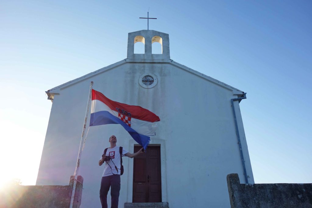 Kirche Sv. Gospa Insel Ist Kroatien