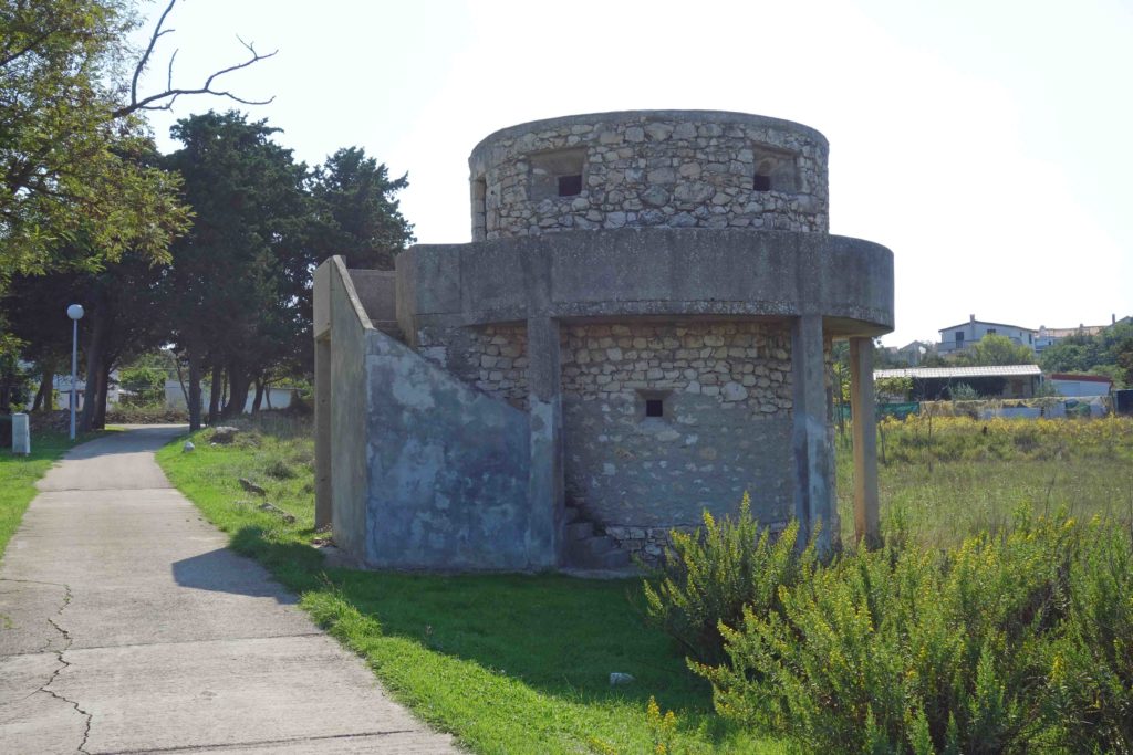 Konzentrationslager auf Molat, Kroatien