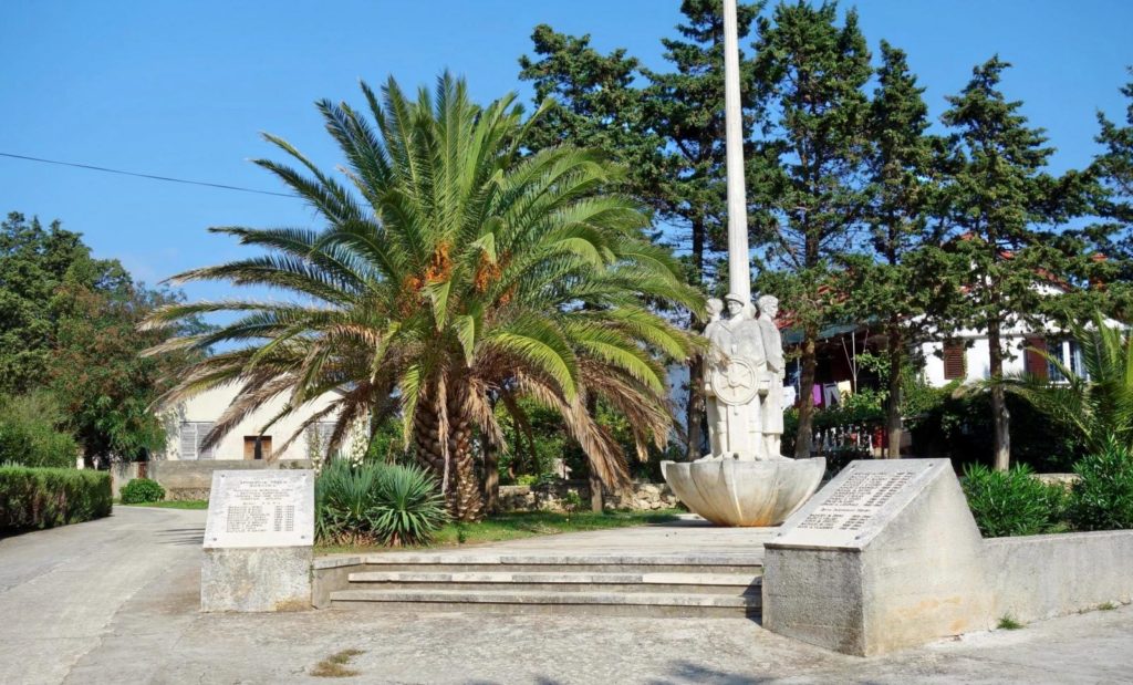 Denkmal auf der Insel Molat