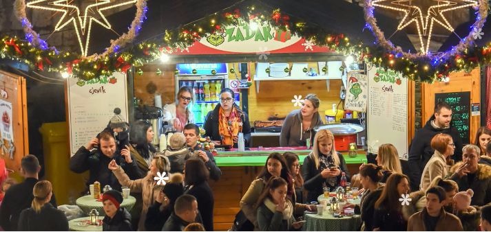 Weihnachtsmarkt in Zadar