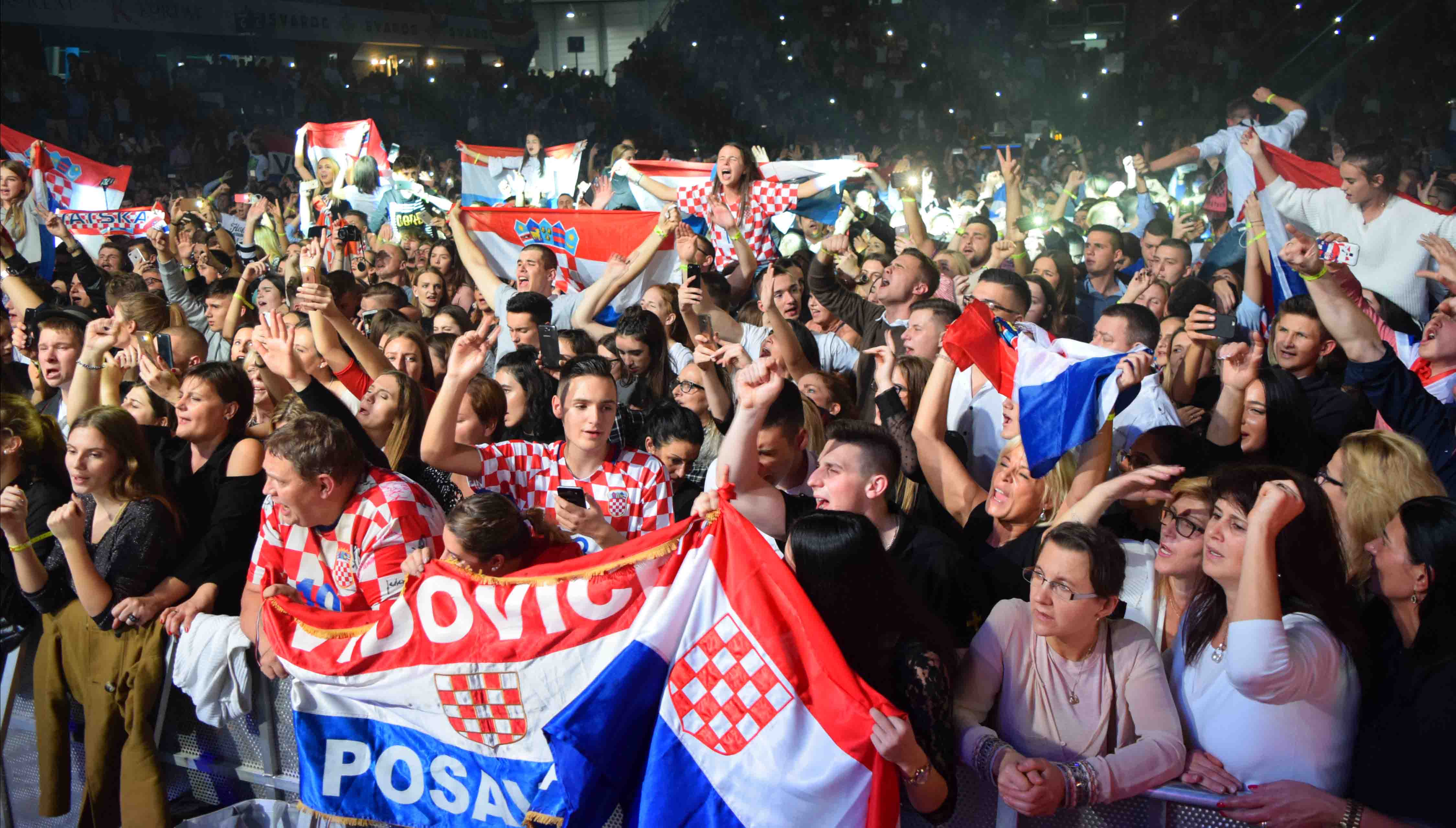 Publikum bei der Hrvatska Noc 2017