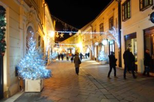 Weihnachtsmarkt in Varazdin