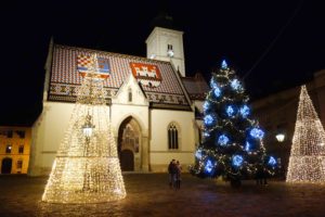 Kirche Sv Marka Zagreb Advent