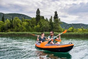Kayaking Bacina Seen Kroatien