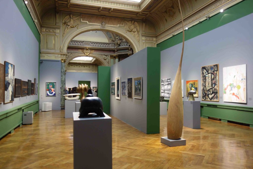 Moderne Kunst im Kunstpavillon Zagreb