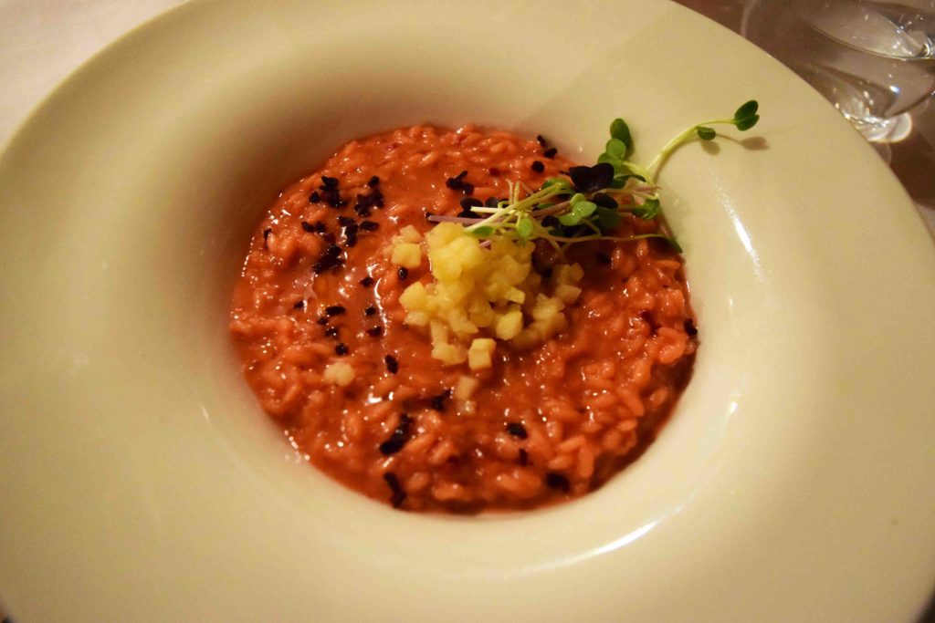 Risotto im Restaurant Stancija Kovacici