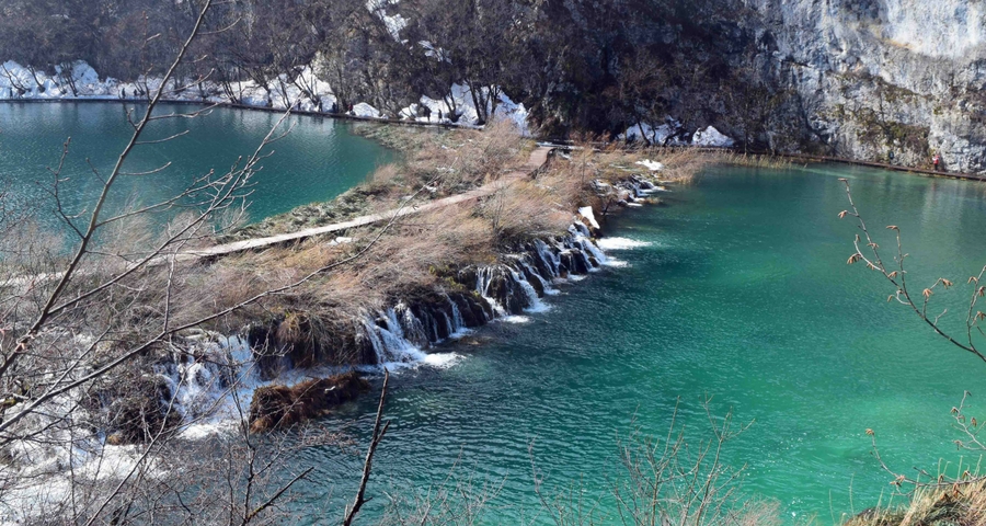 Plitvicer Seen im Winter